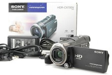 [OTTIME CONDIZIONI con scatola] Sony HDR-CX700V videocamera digitale HD 12,3MP nera dal GIAPPONE
