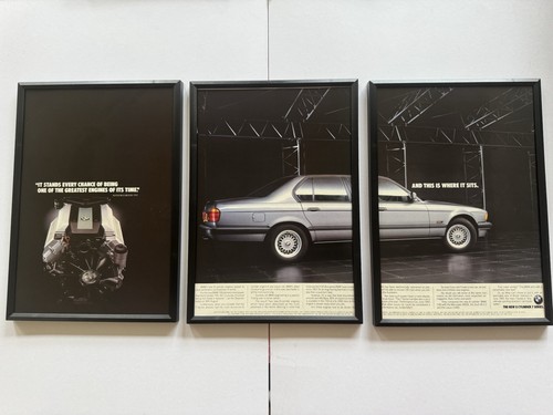 Framed vintage 1993 - 1993, bmw