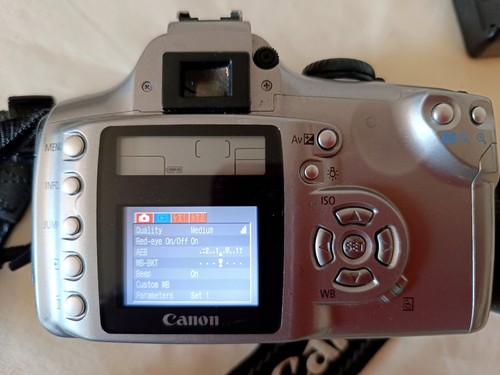 Corpo canon eos dslr 300d - canon,