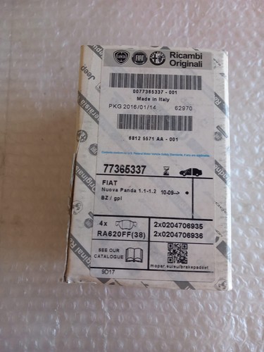Pastiglie freno anteriori - pastiglie,