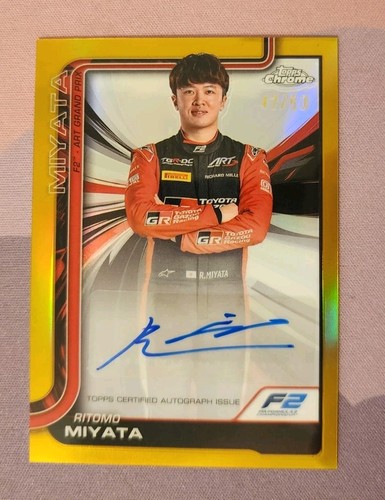 2025 topps chrome ritomo - 2025, f1