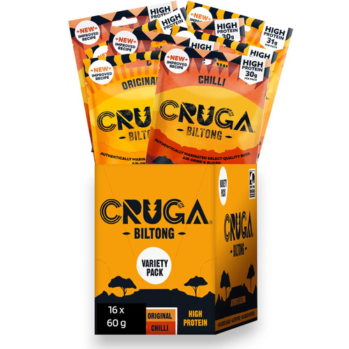 Cruga biltong mix box - biltong,