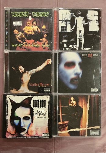 Marilyn manson lot - marilyn, cds