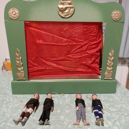 Teatrino marionette burattini - teatrino,