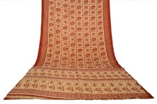 FNC Vintage Saree Indian Beige