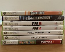 LOTTO 5 GIOCHI XBOX 360 ORIGINALI Nuovi E Usati - CON CUSTODIA