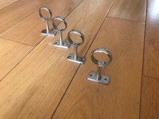 4x Supporto centrale per guida (per guida tubolare diametro 25 mm CD4