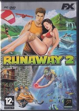 RUNAWAY 2 PC Retro Game con Libretto ITA M06456