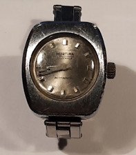 OROLOGIO MORTIMA ACCIAIO 17 RUBIS ANTIMAGNETIC BRACCIALE FUNZIONANTE