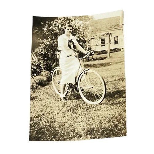 Donna ragazza bicicletta - donna, in