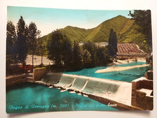 Bagno di Romagna (Forlì-Cesena). Briglia sul fiume Savio.