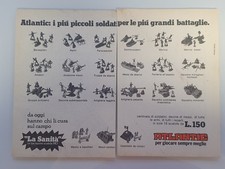 ADVERTISING ATLANTIC : PICCOLI SOLDATI PER GRANDI BATTAGLIE - LA SANITA' NOVITA'