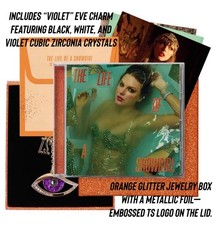 TAYLOR SWIFT/Life Of A Showgirl/CD BOX SET DELUXE LIMITED  - "Violet” Eve charm