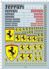 Decalcomanie FERRARI per