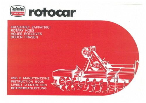 Manuale operatore zappe - manuale,