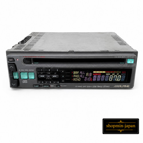 Alpine cda 7843j 1din - alpine, cda-7843j