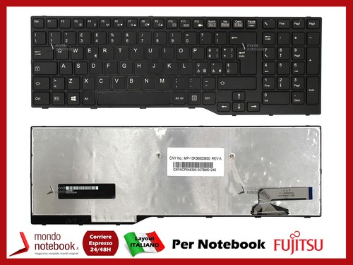 Tastiera per fujitsu lifebook - per,