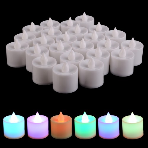 Set candele led lumini - 24,