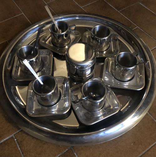 Set tazzine con vassoio zini - set,