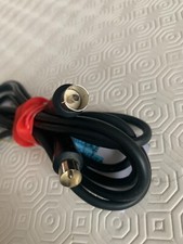 Cavo antenna tv metri 2 NERO maschio femmina