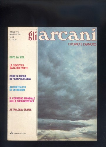 Gli arcani uomo - arcani, l'ignoto