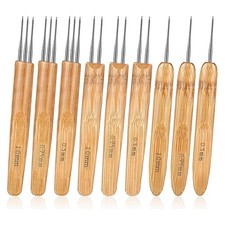 2X(Set di 9 Pezzi Uncinetto