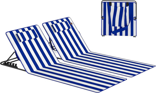 Set lettini spiaggia con - 2,