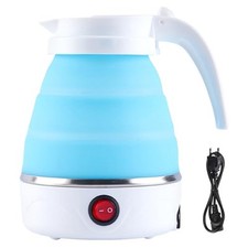 NAMIS Bollitore pieghevole da 0,6 l, portatile, pieghevole, da viaggio, (E7p)