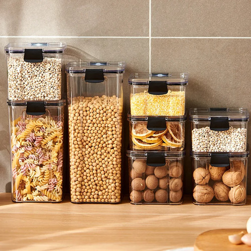 Barattoli sigillati cucina - barattoli,