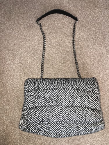 Borsa donna zara nera bianca - donna, +