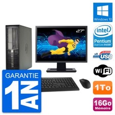 PC HP Pro 4300 SFF Ecran 27"