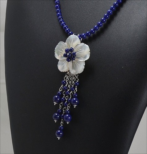 Collana ciondolo argento - e,