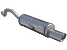 terminale 90mm RALLY INOXCAR FIAT PUNTO Type 188 1.2 16V SPORTING 80CV 1999-2003