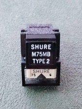 Testina Shure m75mb con puntina originale n75 6, usata come nuova