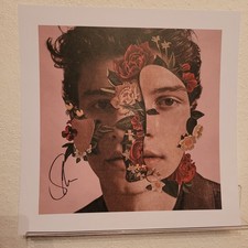 Shawn Mendes Signed 12x12 Self