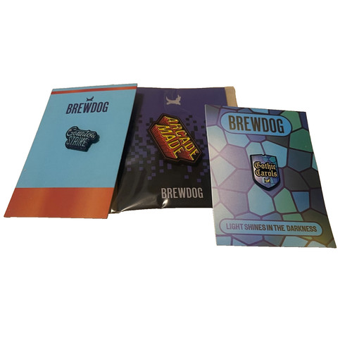 Brewdog beer badges - 3,