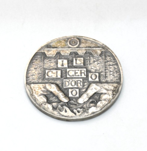 Medaglia quadriennale roma - medaglia,