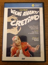 VIENI AVANTI CRETINO DVD Lino Banfi Luciano Salce Federal Video COMPLETO LEAFLET
