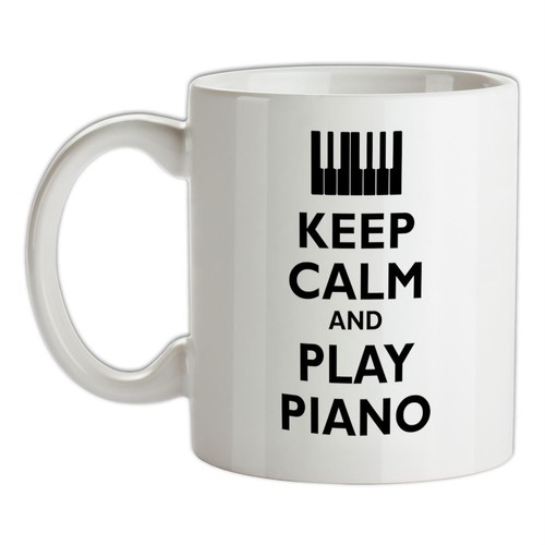 Keep calm and play piano - calm,