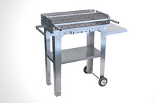 Barbecue a carbonella carbone  in acciaio inox BBQ plus 700 griglia 18/10 XXL 