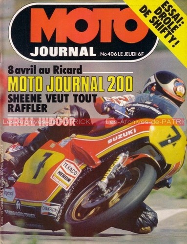 Moto journal 406 japauto - moto,