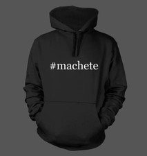 #machete - Felpa con cappuccio divertente uomo NUOVA RARA