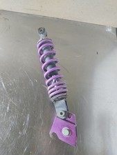 ammortizzatore posteriore Malaguti Phantom prima serie con staffa rialzo viola