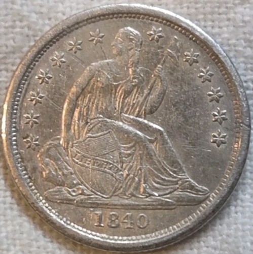 1840 seduto dime - seduto, xf+
