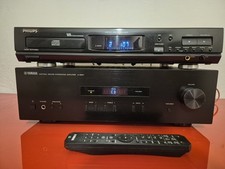 Yamaha A-S201 Black Amplificatore Integrato 140W Telecomando Pure Direct