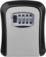 Cassetta Portachiavi, Keybox Da Muro, Codice Combinato, Resistente Alle Intemper