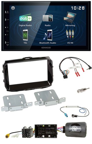 Kenwood 2din bluetooth volante - bluetooth,