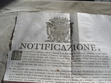 BANDO ESTENSE MODENA 1769