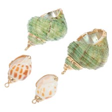 4 Pcs Conchiglie Decorative