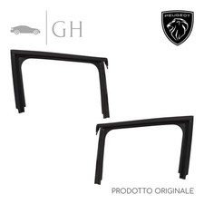 COPPIA GUARNIZIONI GUIDE SCORRIMENTO VETRO PORTA POST SX / DX PEUGEOT 2008